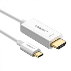  Ugreen MM121 USB Type-C - HDMI (M/M), 1.5 , White (30841) -  1
