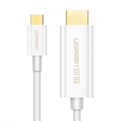  Ugreen MM121 USB Type-C - HDMI (M/M), 1.5 , White (30841) -  2