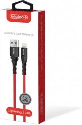  Intaleo CBRNYL1 USB-Lightning 1.2 Red (1283126559471) -  4