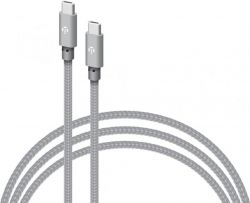   USB-C to USB-C 1.0m CBGNYTT1 60W Grey Intaleo (1283126559501)