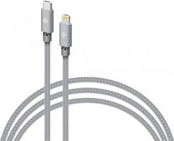  Intaleo CBGNYTL1 USB Type-C-Lightning 1 60W Grey (1283126559587) -  1