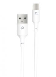  ACCLAB PwrX USB-USB Type-C 1.2  30W White (1283126559532)