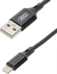 Кабель XO NB143 USB-Lightning 2.1A 1м Black (XO-NB143i1-BK) - Картинка 2