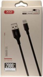 Кабель XO NB143 USB-Lightning 2.1A 1м Black (XO-NB143i1-BK) - Картинка 3