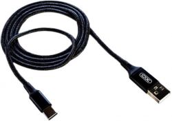  XO NB143 USB-USB Type-C 2.1A 2 Black (XO-NB143C2-BK) -  2