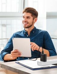 Зарядний пристрій Ugreen CD161 36W 2xUSB QC 3.0 Charger (Black) (10216) - Картинка 3