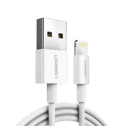  Ugreen US155 USB - Lightning, 2, White (20730)