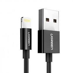  Ugreen US155 USB - Lightning, 2, Black (80823) -  2