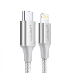  Ugreen US304 USB-C - Lightning, 2, Silver (70525) -  2