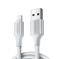  Ugreen US199 USB - Lightning, 2, Silver (60163)