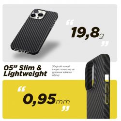 - Armorstandart LikeCarbon MagCase  Apple iPhone 13 Pro Black (ARM66361) -  4