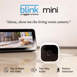IP  Amazon Blink Mini 1080P HD Indoor Smart Security (BCM00300U) -  2