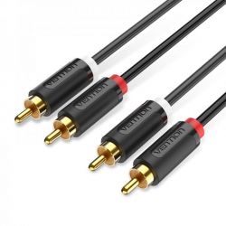  Vention 2RCA - 2RCA (M/M), 3 , Black (BCMBI)