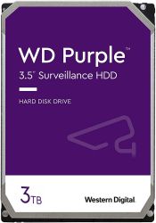  HDD SATA 3.0TB WD Purple 5400rpm 256MB (WD33PURZ)