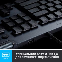  Logitech G815 Gaming Mechanical GL Tactile RGB Black (920-008992) -  7