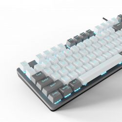 Клавиатура Aula Mechanical F3287 White/Grey keycap KRGD blue (6948391240688) - Картинка 4