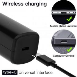 Машинка для стрижки Xiaomi Enchen Boost Black Set + Пеньюар і ножниці - Картинка 3