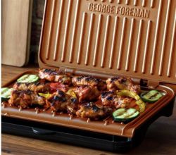  Russell Hobbs 25811-56 George Foreman Fit Grill Copper Medium -  5