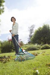 Грабли Gardena Combisystem пластиковые веерные, 35-52 см (03099-20.000.00) - Картинка 6