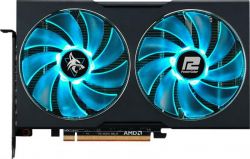  AMD Radeon RX 7600 8GB GDDR6 Hellhound PowerColor (RX 7600 8G-L/OC) -  2