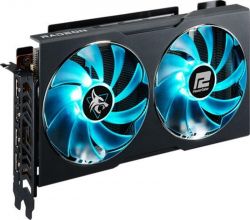 AMD Radeon RX 7600 8GB GDDR6 Hellhound PowerColor (RX 7600 8G-L/OC) -  3