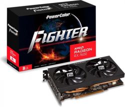 ³ AMD Radeon RX 7600 8GB GDDR6 Fighter PowerColor (RX 7600 8G-F) -  1