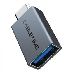  Cabletime USB-C Male to USB3.0 Female OTG (CP76G)