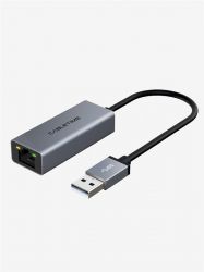   Cabletime USB 100Mbps Ethernet, 0.15m,Space Grey (CB52G) -  1