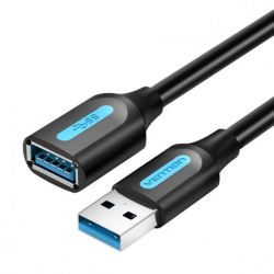  Vention USB-USB 1.5m, Black (CBHBG) -  1