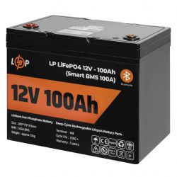      LogicPower 12V 100 AH (1280Wh)   (Smart BMS 100) LiFePO4 -  3