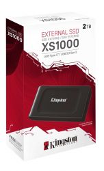 SSD  Kingston SXS1000 Portable 2.0B USB Black (SXS1000/2000G) -  3