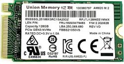 SSD  Union Memory AM620 128GB M.2 PCIe NVMe (SSS1B60642) Bulk