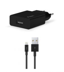    Ttec SmartCharger USB 2.1 Black (2SCS20LS) +  Lightning -  1