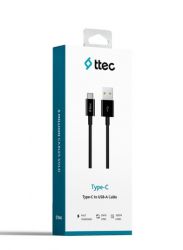  Ttec (2DK12S) USB - Type-C 1.2, Black -  2