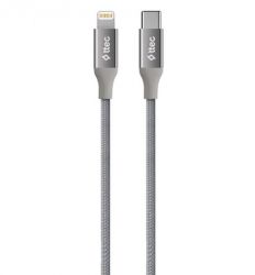  Ttec (2DK41UG) AlumiCable USB-C - Lightning 1.5, Space Gray -  1