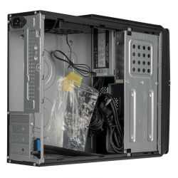 ������ Prologix E106 Slim 400W 8cm, 2�USB3.0, Black Door - �������� 6