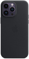 �����-�������� Apple Leather Case with MagSafe ��� Apple iPhone 14 Pro Max Midnight (MPPM3)