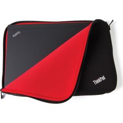    Lenovo ThinkPad Fitted Reversible Sleeve 12" Black-Red (4X40E48909) -  3