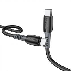  Borofone BX62 USB-USB Type-C, 100W, 1 Black (BX62CCB) -  2
