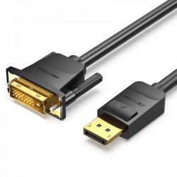  Vention DisplayPort - DVI-D (M/M), 2 , Black (HAFBH)