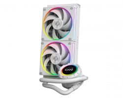 ������� �������� ����������� ID-Cooling Space LCD SL240 White