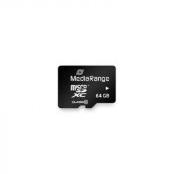   MicroSDHC  64GB Class 10 MediaRange R60/W15MB/s + SD-adapter (MR955) -  2