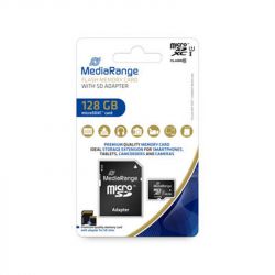  '  `i MicroSDHC 128GB UHS-I Class 10 MediaRange R80/W10MB/s + SD-adapter (MR945) -  3
