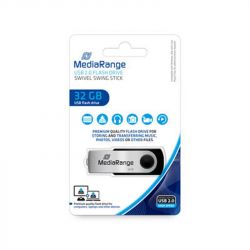 Флеш-накопитель USB2.0 32GB Type-C MediaRange Black/Silver (MR911) - Картинка 3