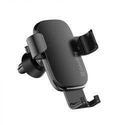 Тримач автомобільний СolorWay Metallic Gravity Holder 3 Black (CW-CHG14-BK) - Картинка 2