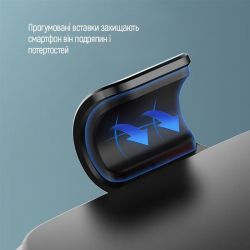Тримач автомобільний СolorWay Metallic Gravity Holder 3 Black (CW-CHG14-BK) - Картинка 10