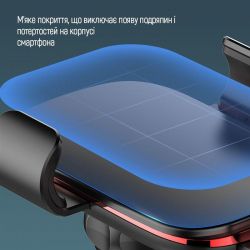 Тримач автомобільний СolorWay Metallic Gravity Holder 3 Black (CW-CHG14-BK) - Картинка 13
