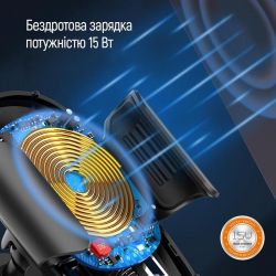 ������������ �������� ���������� ColorWay Air Vent Car Wireless Charger 15W Black (CW-CHAW038Q-BK) - �������� 14