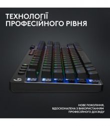 Клавiатура Logitech G PRO X TKL Lightspeed Black Tactile (920-012136) - Картинка 8