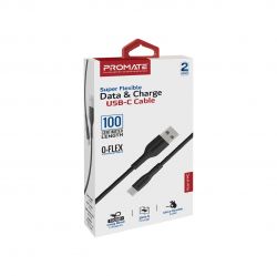 ������ Promate xCord-AC USB - USB Type-C (M/M), 1 �, Black (xcord-ac.black) - �������� 6